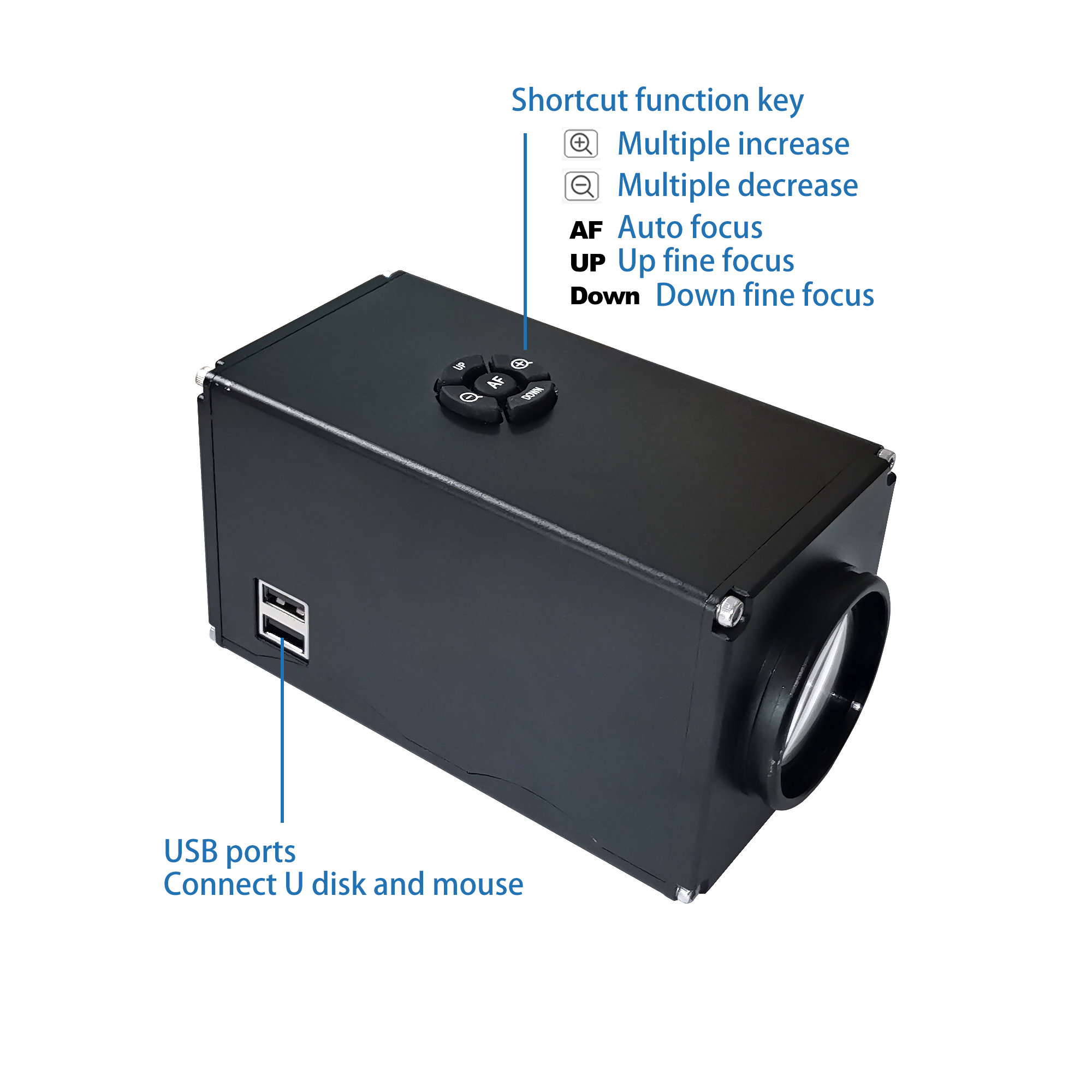 BMM2-1080A Big FOV Auto Focus Microscope