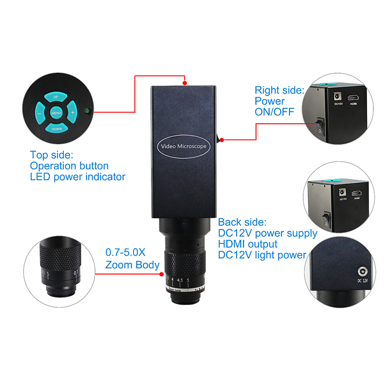 BS-1055LCD1 All-in-One Video Microscope