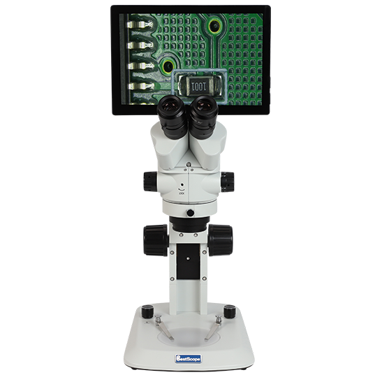 BLM4-326 LCD Digital Zoom Stereo Microscope