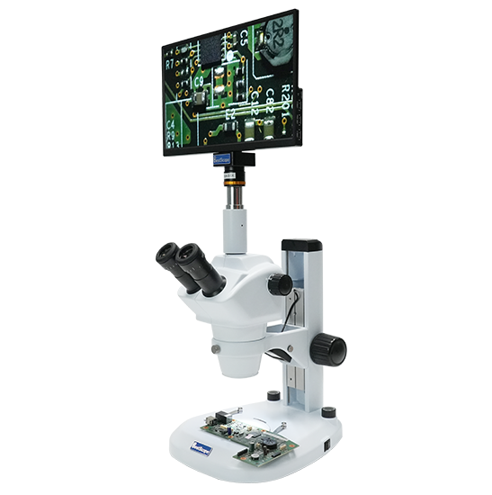 BLM5-340 LCD Digital Zoom Stereo Microscope