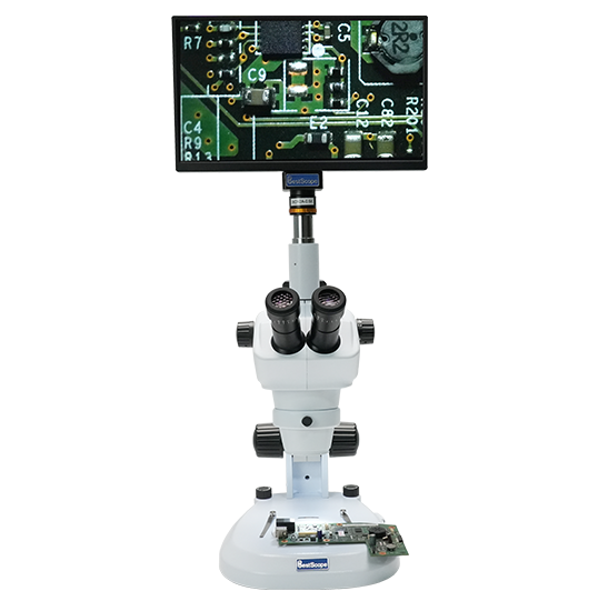 BLM5-340 LCD Digital Zoom Stereo Microscope