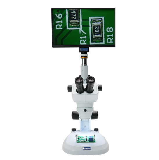 BLM5-340 LCD Digital Zoom Stereo Microscope