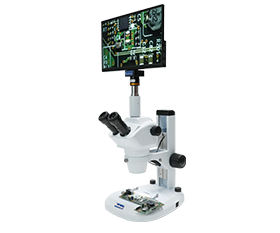 BLM5-340 LCD Digital Zoom Stereo Microscope
